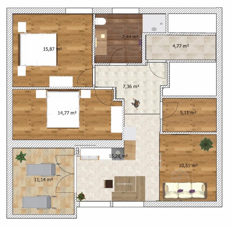 Privatpension Bergkristall 산 마르티노 외부 사진